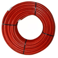 Труба металлопластиковая Valsir Mixal 16*2,0 в изоляции, красная