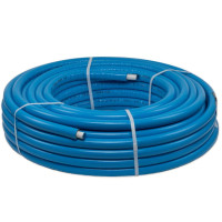 Трубы металлопластиковые Valsir Pexal 16*2,0 в изоляции (голубая)