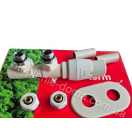 Комплект Vario Term Twins All In One RAL 7047 Комплект Vario Term Twins All In One RAL 7047