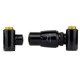 Термостатический комплект кранов Vario Term Integra Black ½ (Prestige)