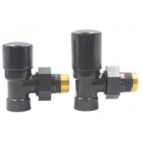 Комплект кранов Vario Term Swing 1/2" антрацит