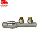 Кран радиаторный термо Vario term Twins Nickel ground Кран радиаторный термо Vario term Twins Nickel ground